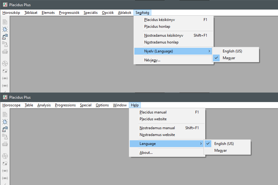 v4.6 - a felhasználói felület nyelvének állítása // setting the UI language